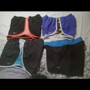 Bundle of 4 NIKE Shorts